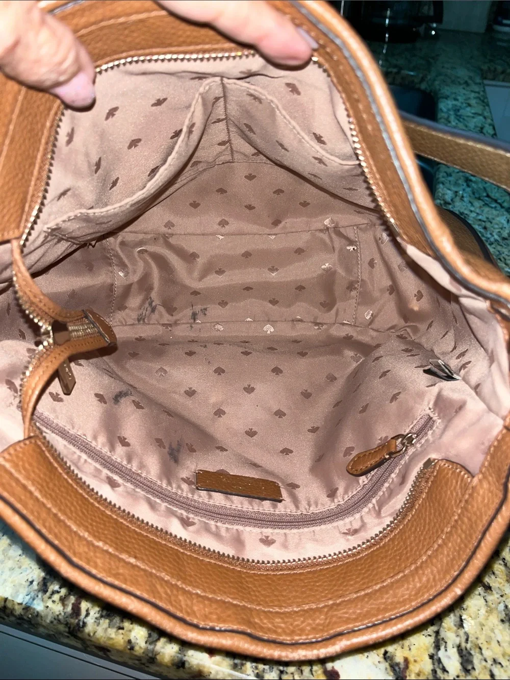 EUC Authentic Kate Spade Jackson Pebbled Leather Hobo Handbag